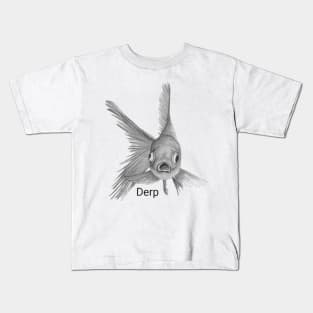 Derpy fish Kids T-Shirt